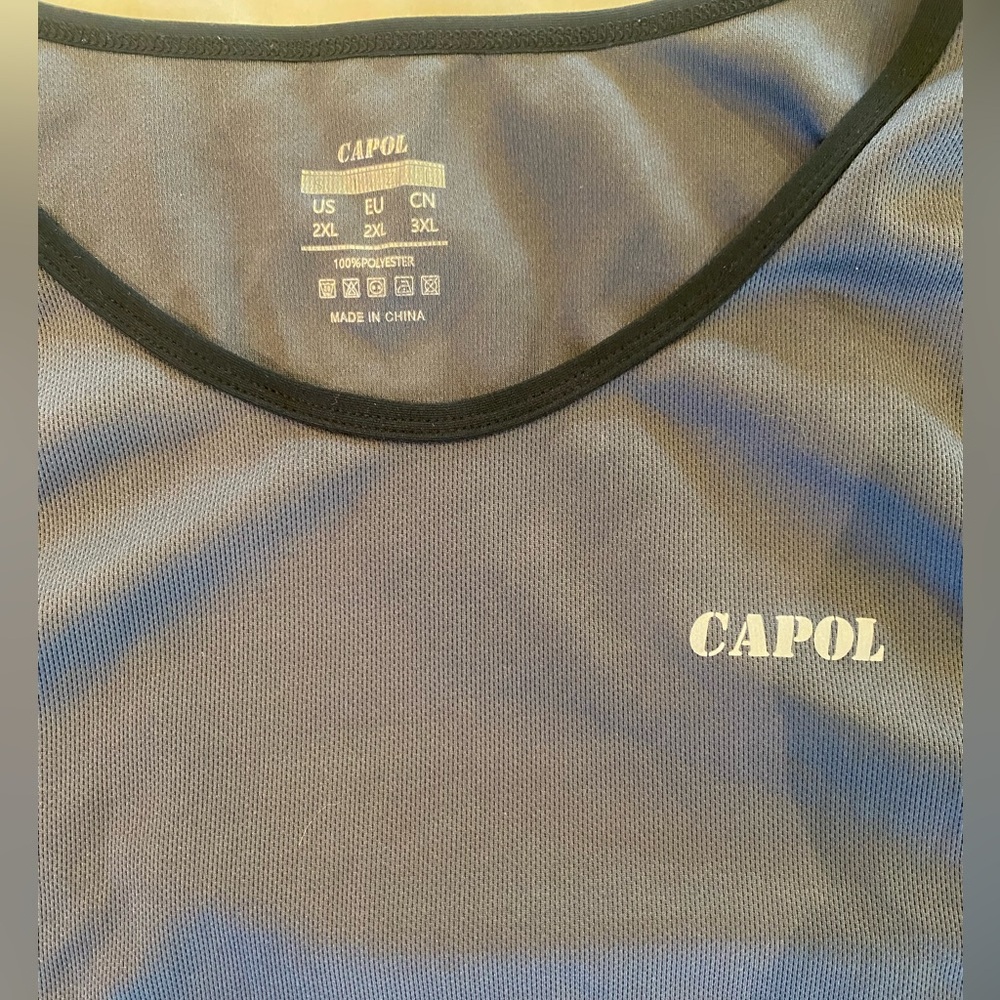 Capol Men's Gray Tank Top - Picture 2 of 2